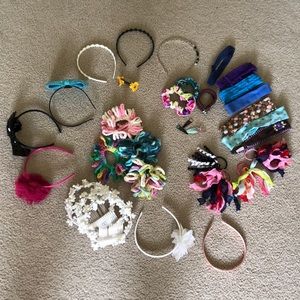Huge kids hair accessory bundle!
